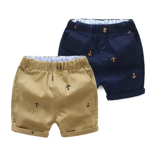 2-9 anos  shorts da criança  calças curtas  de algodão