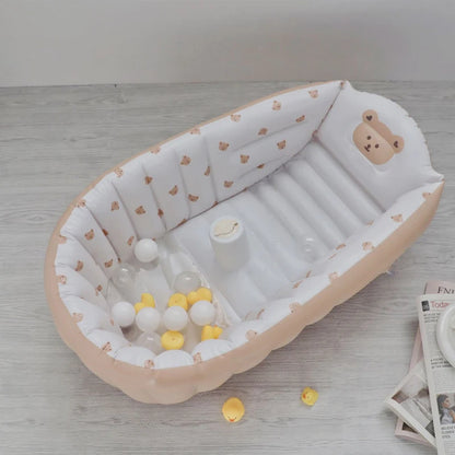 Animal Baby Banheira de natação das crianças portátil ao ar livre piscina insuflável