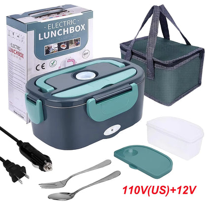 1,5 l tragbare elektrische Lunchbox 60 W Outdoor Camping Speisenwärmer Mikrowelle