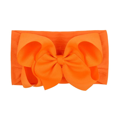 1PC Faixa de cabeça de arco de fita grande para meninas