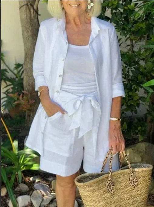 Dreiteiliges Set für Damen