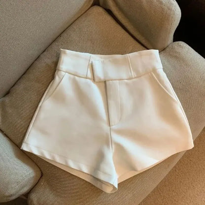 Mooyufon Damen Shorts schwarze Shorts
