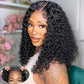 Peruca de cabelo humano com ondas d&