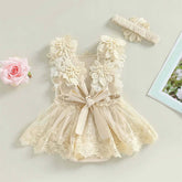 Body de renda floral — detalhe